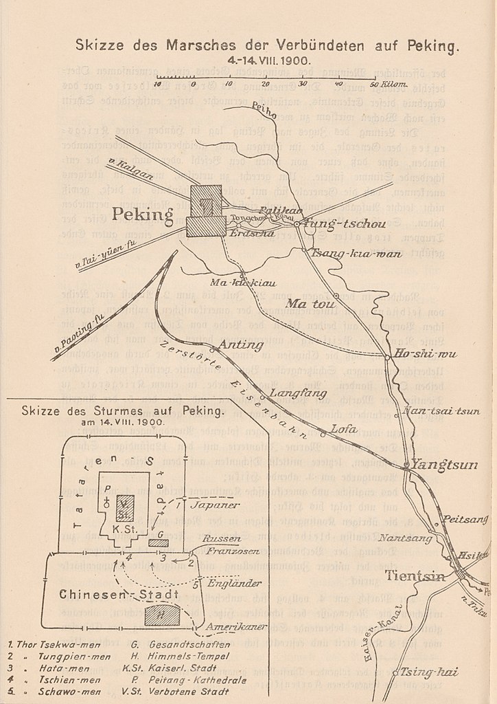 Marsch der Alliierten auf Peking