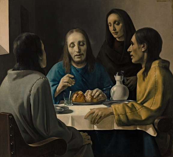 Van Meegeren: Christus und die J&uuml;nger in Emmaus
