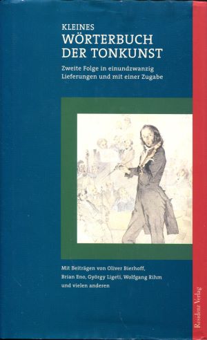 Kleines W&ouml;rterbuch der Tonkunst