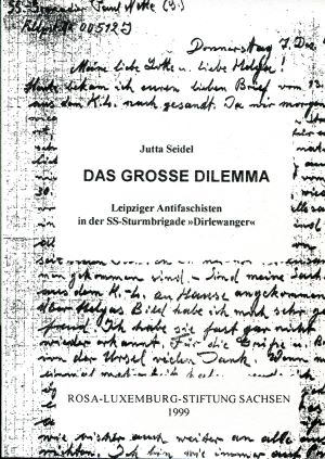 Jutta Seidel Das gro&szlig;e Dilemma